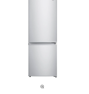 Refrigerador Bottom Freezer 167 Litros Silver