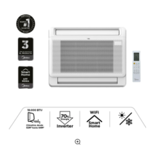 Consola Inverter Frio-Calor 18000 Btu + Wifi