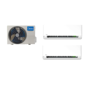 Multisplit Breezeless 12000+18000 BTUh con Wi-Fi